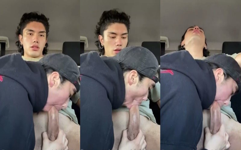 Brandon Colladoo gets a quick blowjob in car - diarmuid.duibhne - OnlyGayPorn