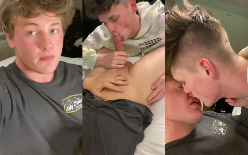 Blowjobs and kisses - Avery Jones (averyjonesxxx) - OnlyGayPorn