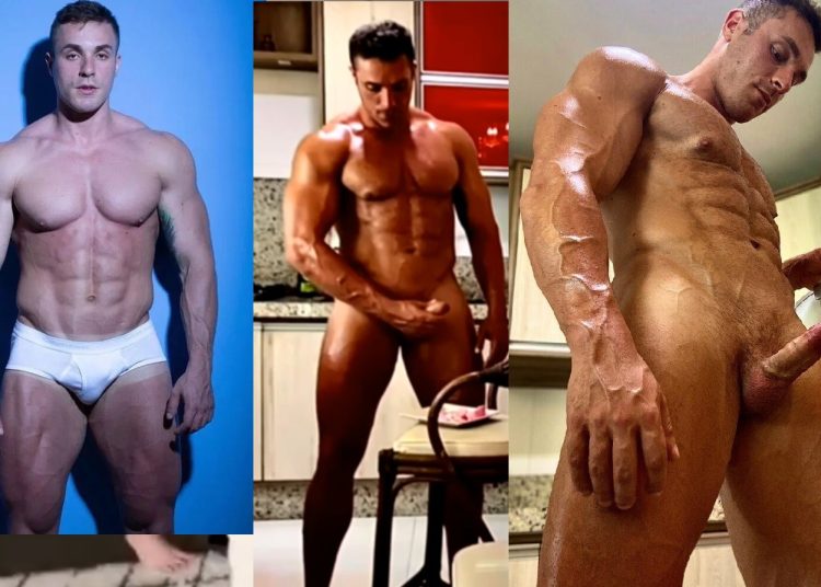 Fitness Influencer Danilo Custowichi jerks off and Cums - OnlyGayPorn