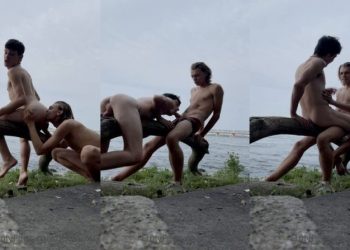 leolouis0 - fucking by the river - OnlyGayPorn