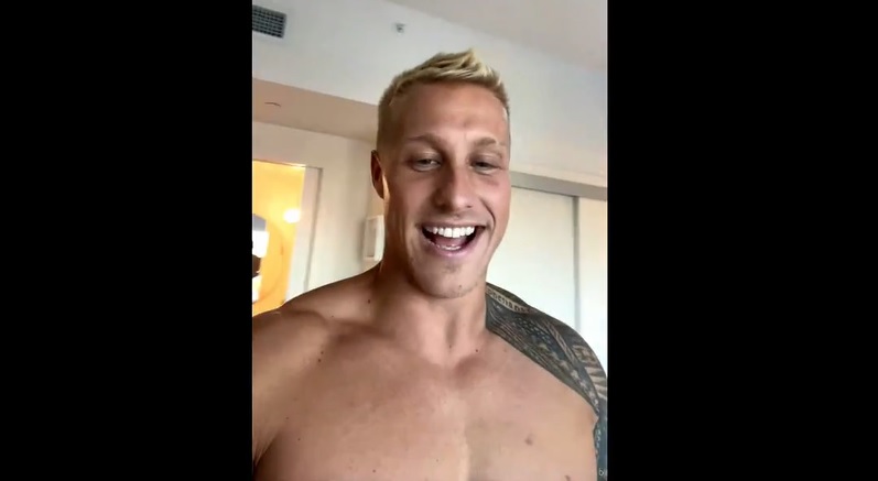 Nathan Webb shows off his body - OnlyGayPorn