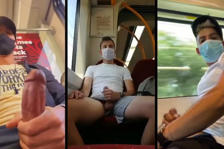 Flashing Cocks And Wanking in Public Challenge - Compilation - OnlyGayPorn
