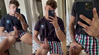 PabloBamBam jerks off and cums - OnlyGayPorn