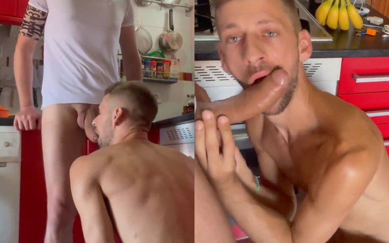 Getting fucked by anonymous cock in the laundry room - OnlyGayPorn