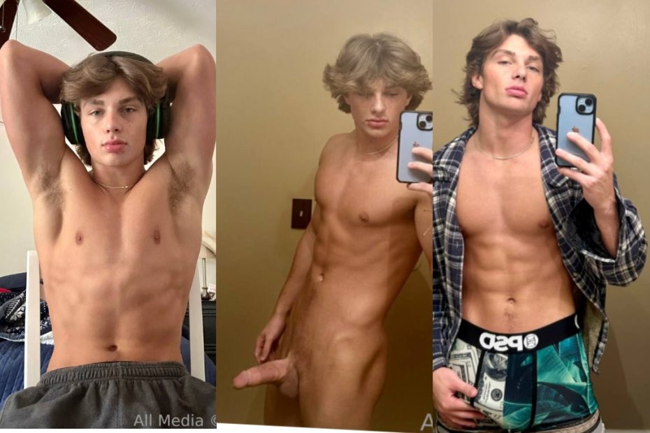 Streamer boy Karma jerks off and cums - OnlyGayPorn