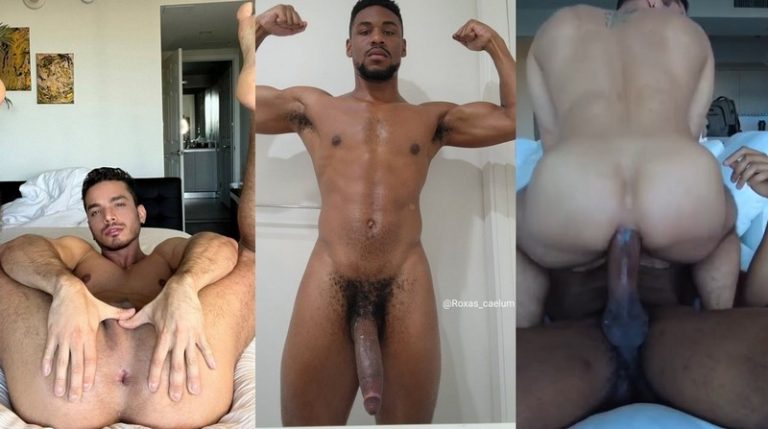 Jose Poyato and Roxas Caelum fucked hard by a big black dick - OnlyGayPorn