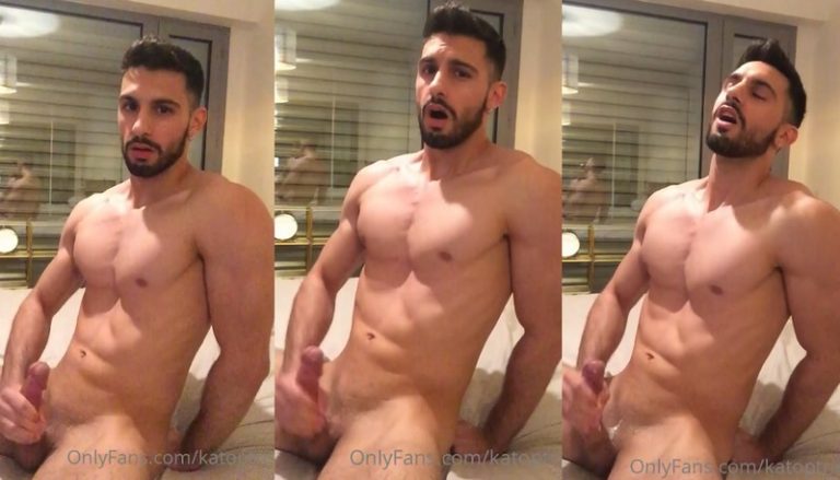 kato - handsome straight guy cumming - OnlyGayPorn