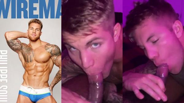 Model Philippe Soulier suck dick firt time - OF - OnlyGayPorn
