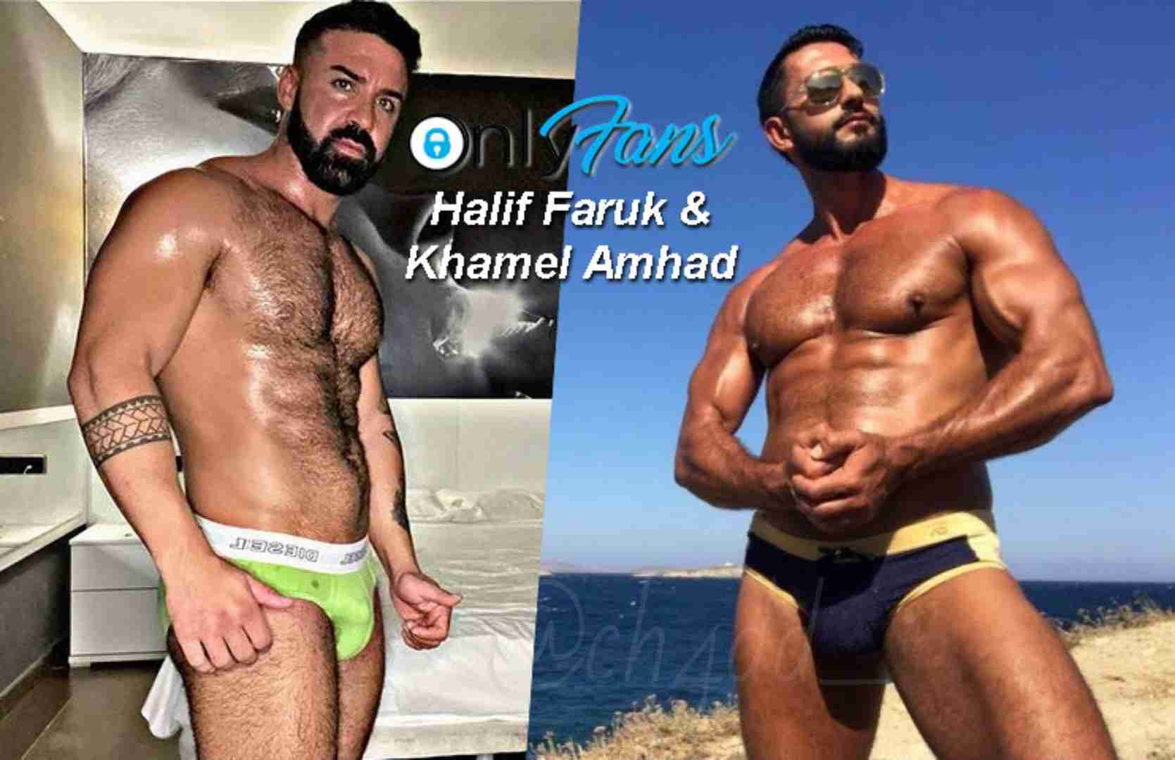 Halif Faruk and Khamel Amhad - Ass eating - OnlyGayPorn