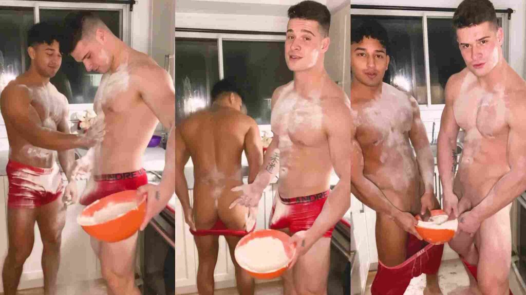 Malik Delgaty and Kenzo Alvarez - Making Muffins - OnlyGayPorn