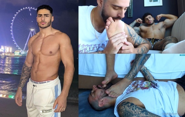 Cemveu foot worshiped by Casey Cooper (caseycooperxxx) - OnlyGayPorn