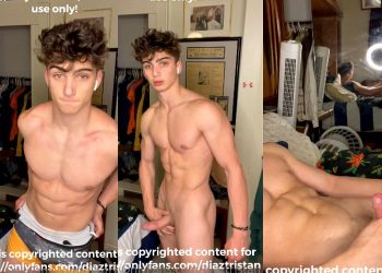 Tristan Diaz (diaztristan) jerks off and cums - OnlyGayPorn