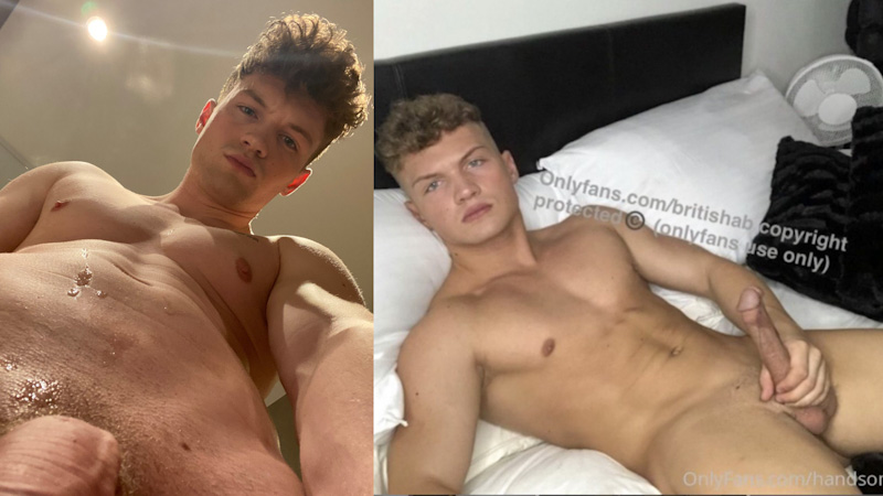 Ashton Barnes jerks off - OnlyGayPorn