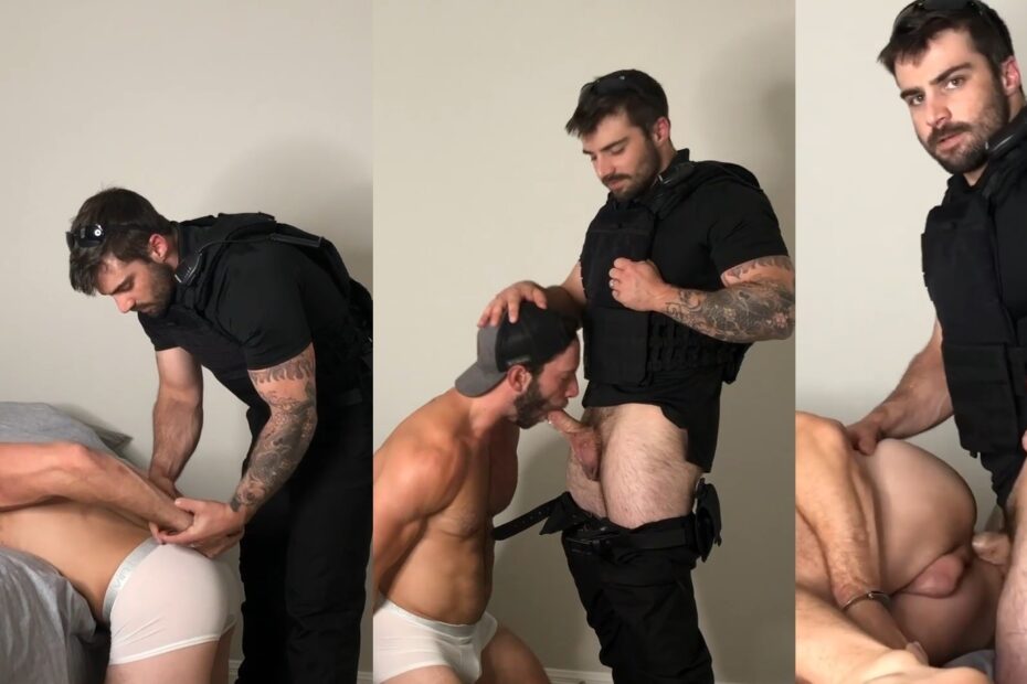 Kyle bailed out by Officer Jordan - BrandtsBoys - OnlyGayPorn