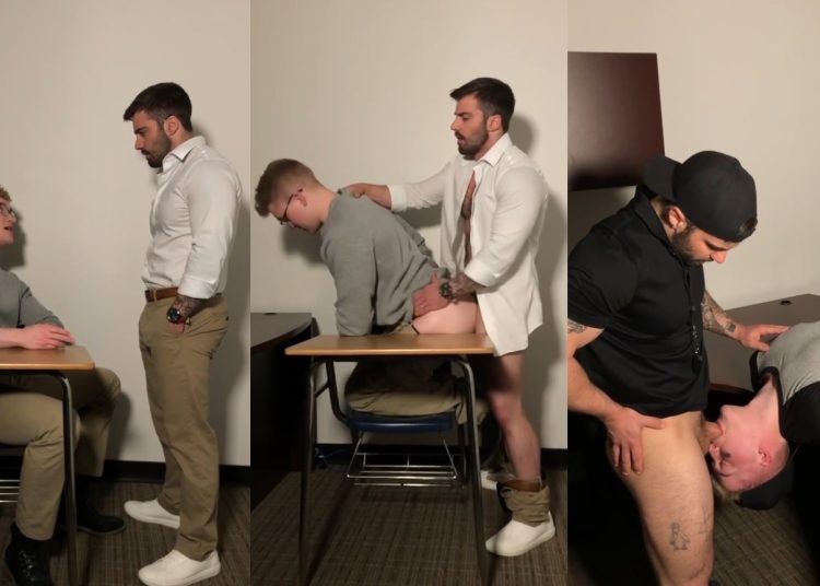 Teacher Jordan teaches Alec a lesson - OnlyGayPorn
