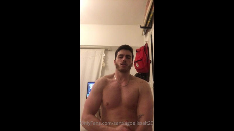 Quick solo jerk off - Santiagoelissalt2093 - OnlyGayPorn