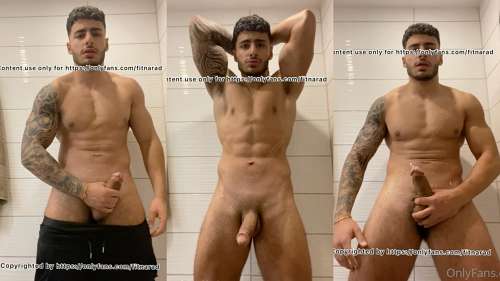 FitNarad shows off his body and jerks off - OnlyGayPorn