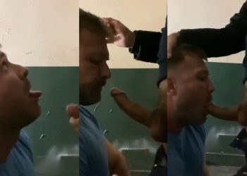 Austin Wolf sucks the cum out of a teen cock - OnlyGayPorn