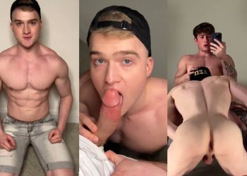 Alek worships and sucks Tory's sweaty cock - OnlyGayPorn