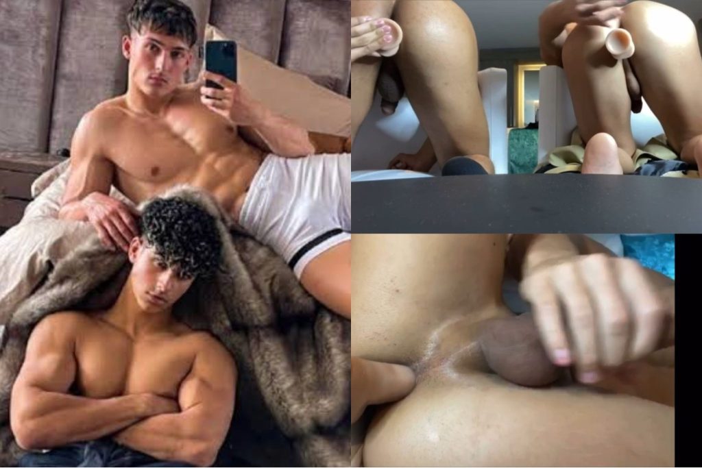 Levy Van Wilgen and Sepanta fuck themselves with dildos - OnlyGayPorn