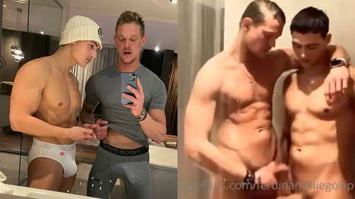 Levy Van Wilgen and Ferdinand Diego jerk off - OnlyGayPorn