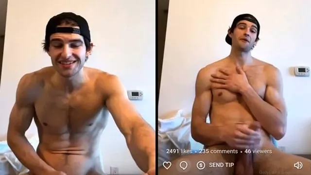 Darrell Jones Jerks Off - OnlyFans Live - OnlyGayPorn