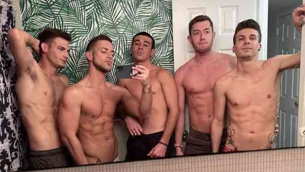 LetsEatCakeXx - Orgy - Jake Klerin, Johnny Deeper, Jessie Gray - FULL - OnlyGayPorn