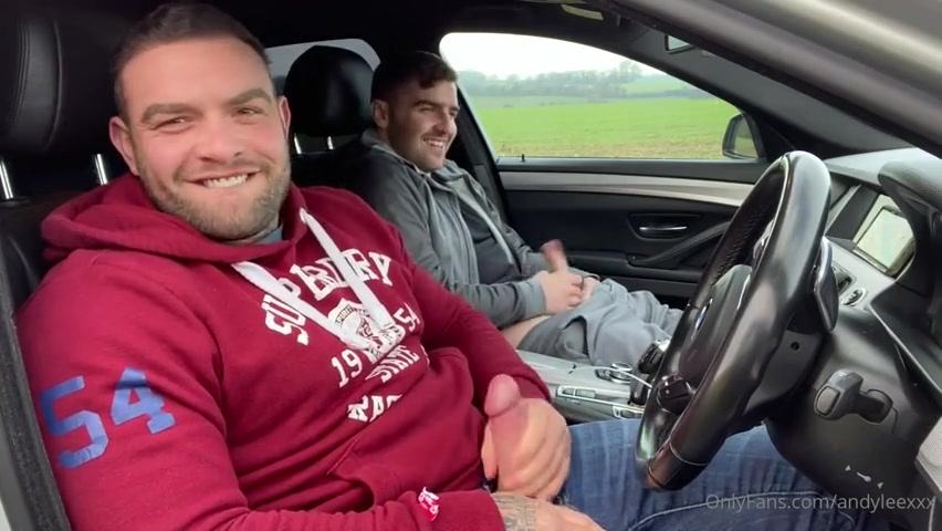 Jerking off with a mate and getting caught Andy Lee AndyLeeXXX - OnlyGayPorn