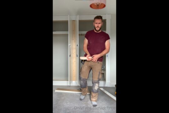 Stripping and jerking off till I cum - dcbrne - OnlyGayPorn