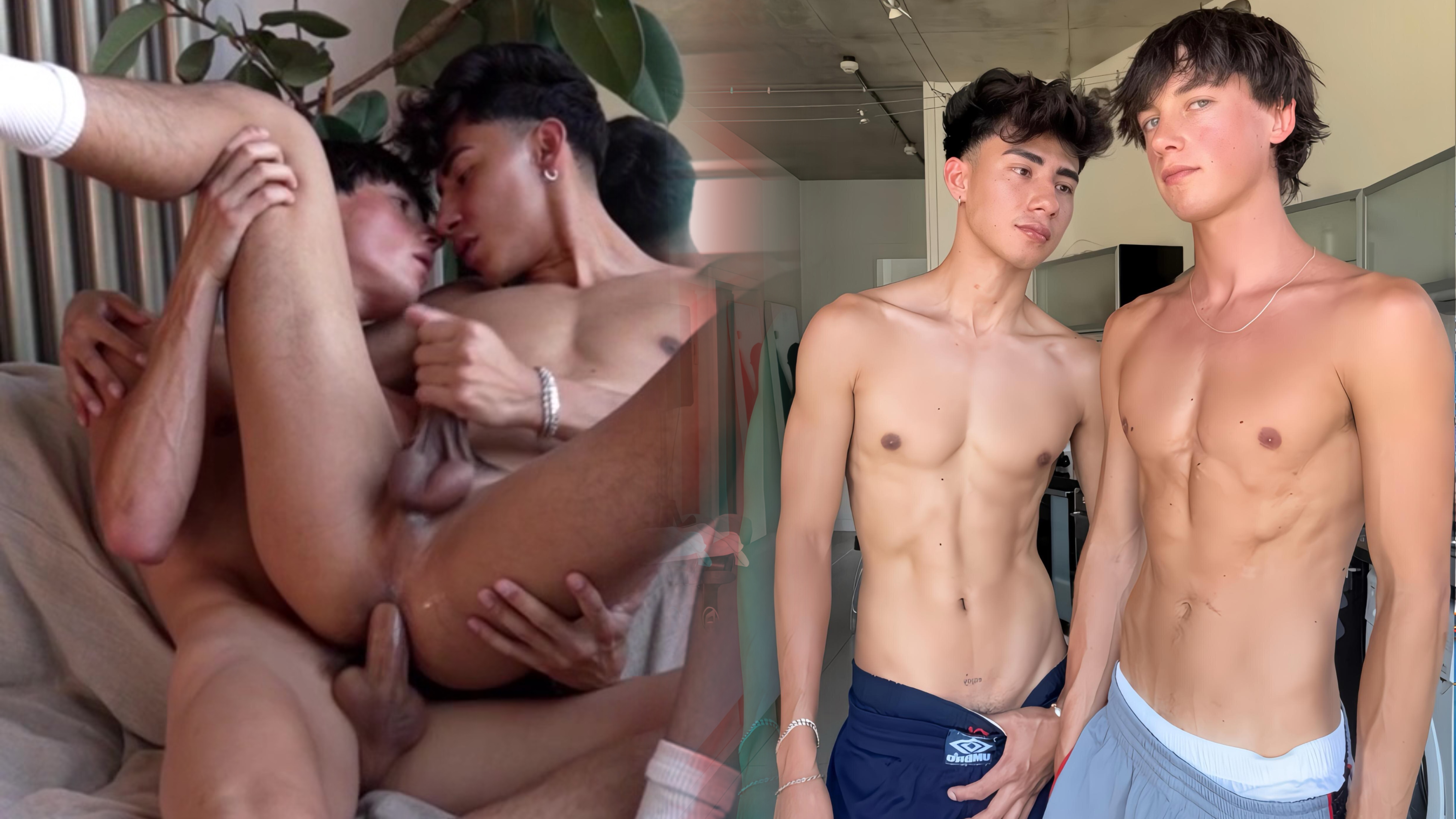 Danny Delanox Barebacks Luca Ambrose in Intense Gay Anal Fuck Session