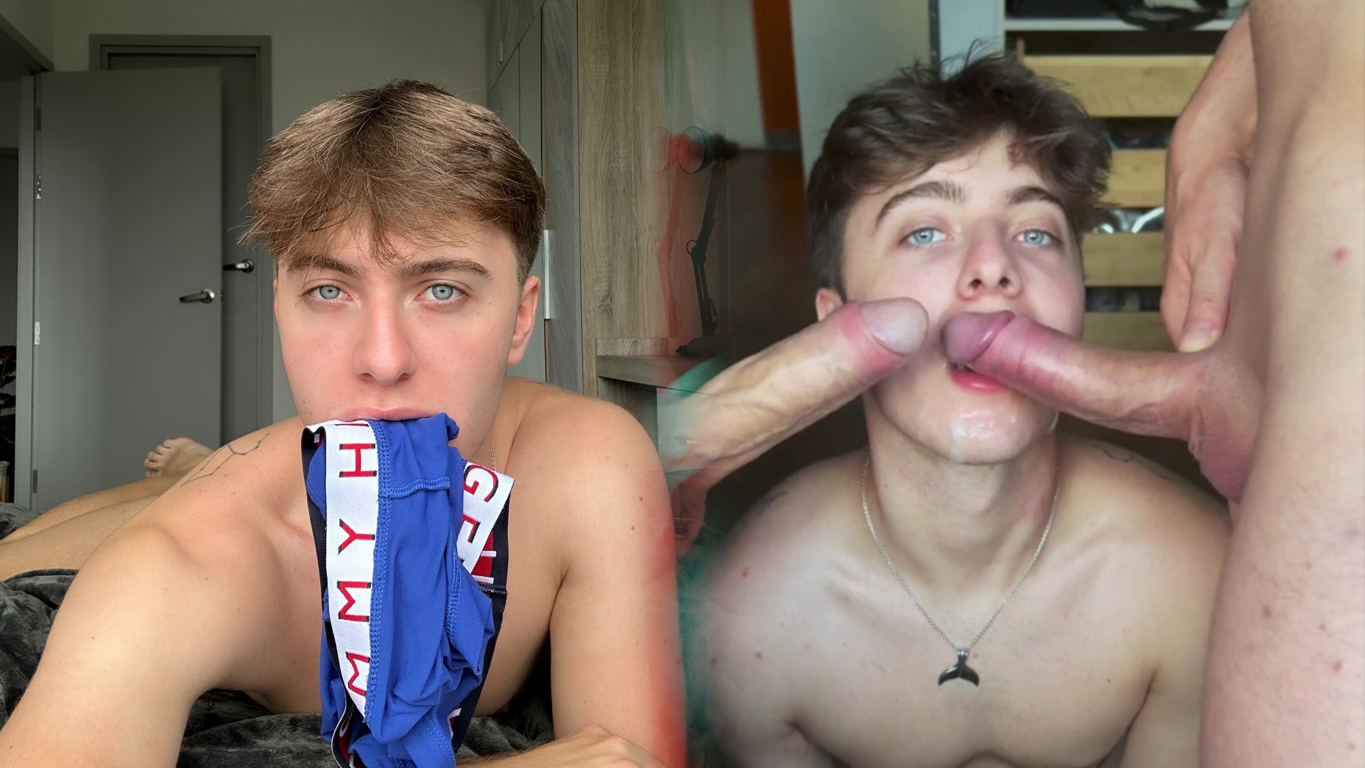 Lenn and Jayden Fuck Instagram Boy Tyler Eire in Hardcore Gay Porn Video