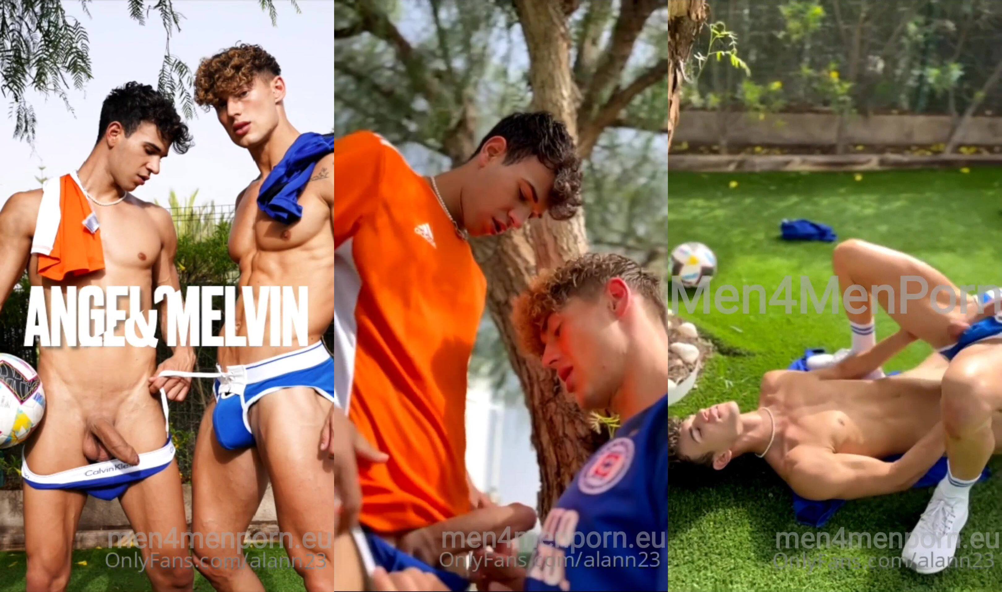 Football hunk and bf can't resist hardcore anal play