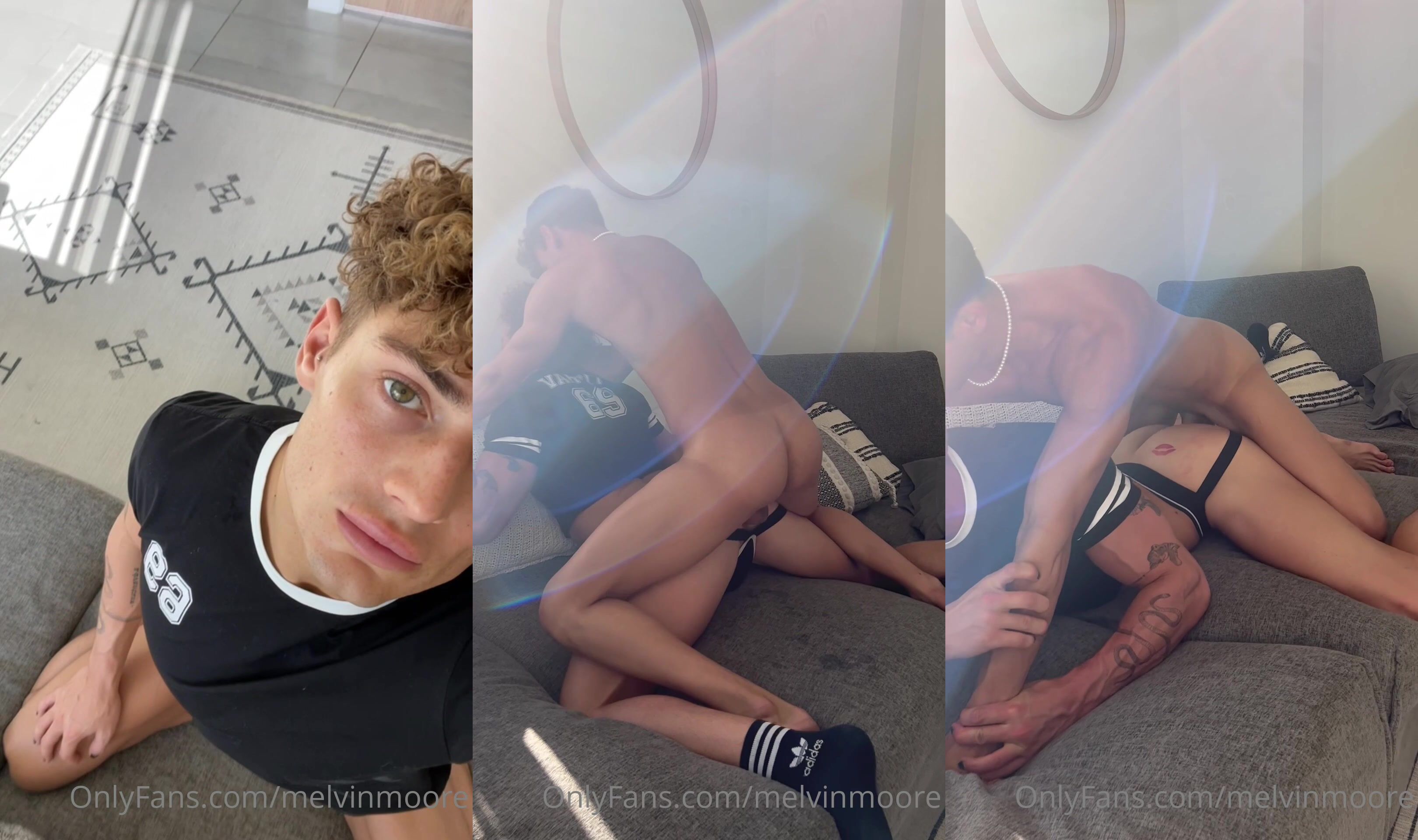 Melvin and Alan Rough Couch Sex Session