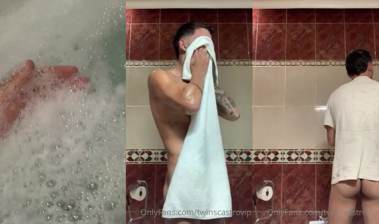 Guess who loves foam in wild shower fuck