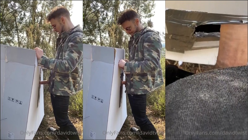 davidtwist gloryhole hike outdoor cock sucking