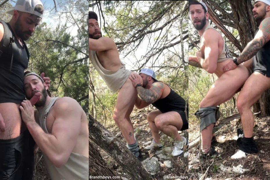Brandtsboys - fucking and sucking on a hike