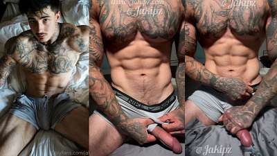 Jake Andrich (Jakipz) Strokes His Massive Cock