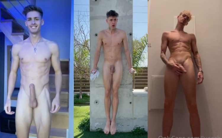 Lucashall Shows Off His Cock Walking Around House