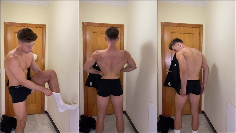 Irish-X Flexes and Shows Off His Fit Body