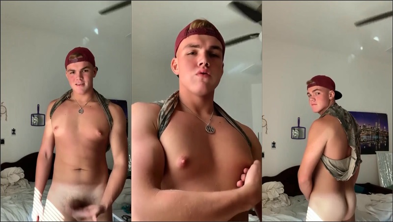 DerekShawXXX Jerks Dick and Shows Off Tight Ass