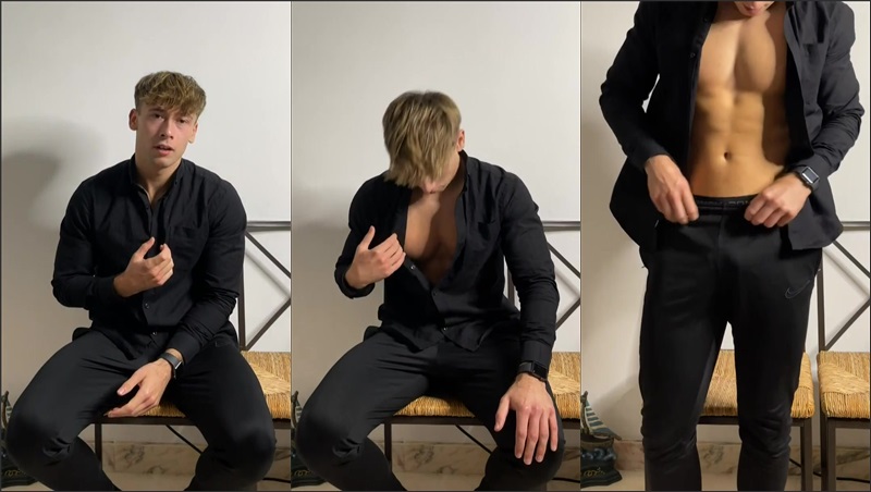 Irish-X strips down while talking dirty to you