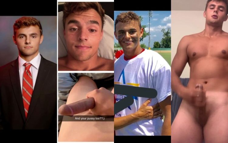 College Jock Jerking & Fucking Himself with Brush Compilation