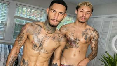 Khaos Leon and LeexWrld hardcore fuck session