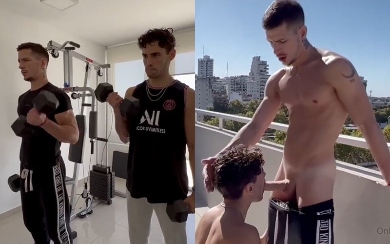 Salvadormtin - Hardcore Anal Fucking After Intense Workout Session