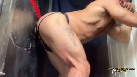 Brock Banks GloryHole Suck and Fuck Session