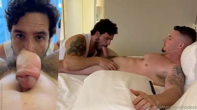 HardTomXXX and Samuel Decker - Quick Blowjob Action