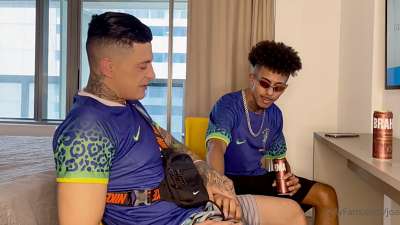 Joao Alves and BrunoHot25 Hardcore Anal Fuck Session