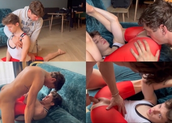 WillowTwink Gets Fucked By Marin In His Wrestling Singlet