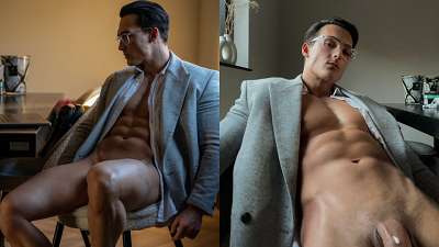 Levy Van Wilgen Jerks Off During Break