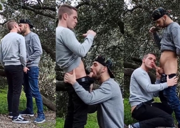 adrigomezbarrenetxea - blowjob exchange in the park